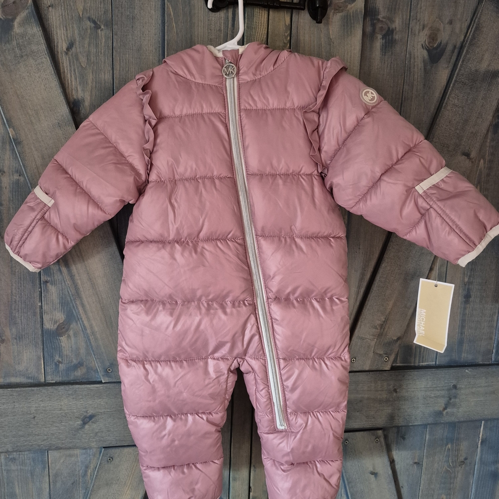 Cozy Pink Kids One Piece Footie